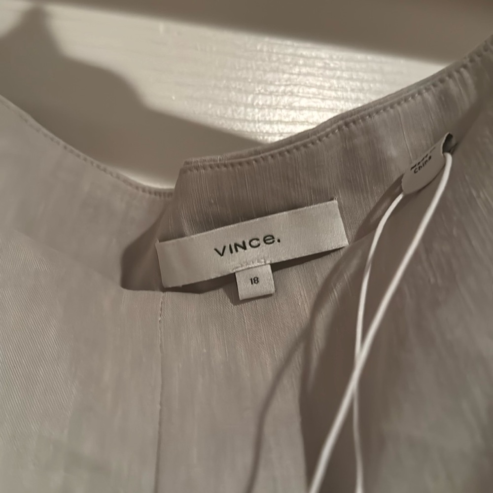 Vince Crop Wide Leg Linen Pants size 18 - Picture 2 of 8